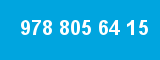 978 805 64 15